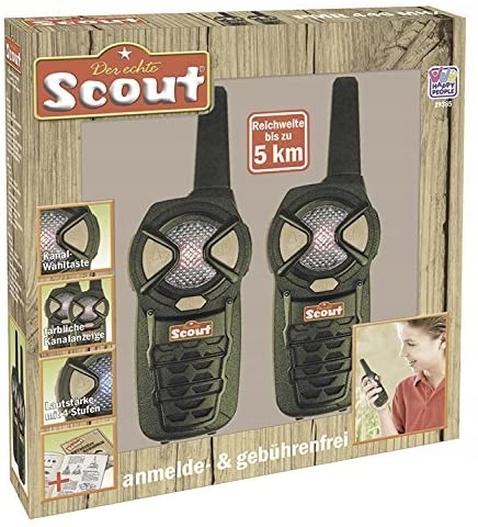 SCOUT | KRÓTKOFALÓWKI | WALKIE TALKIE ZASIĘG 5 km