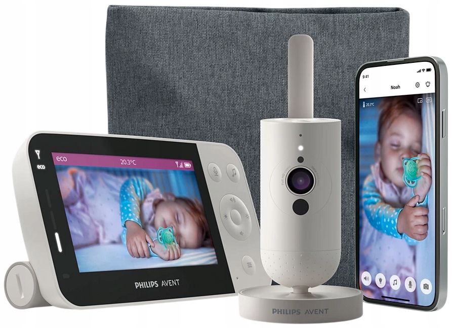 Philips Avent Niania elektroniczna video Premium Full HD SCD953/26