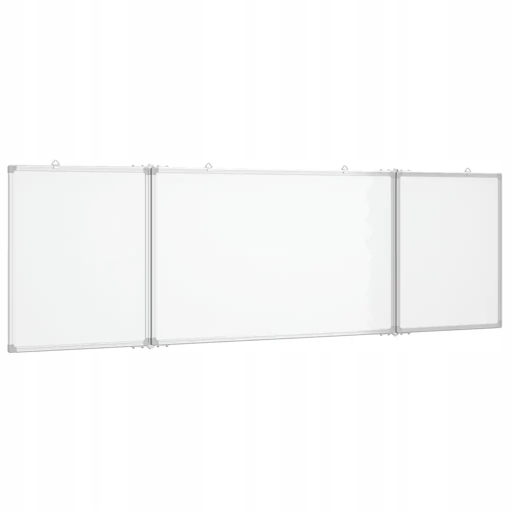 Składana tablica magnetyczna 160x60x1,7 cm Biała