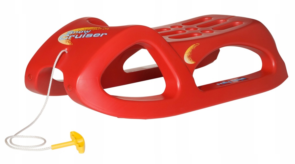 Plastikowe sanki tradycyjne Rolly Toys Sanki Snow Cruiser