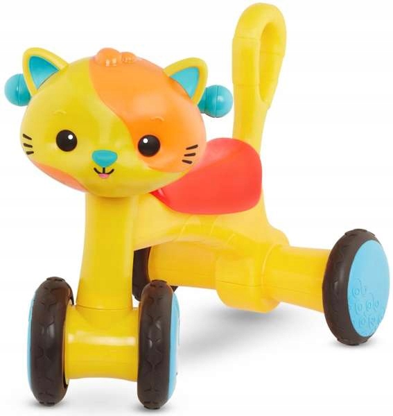 Jeździk dla dzieci 4 koła kot Riding Buddy B.Toys