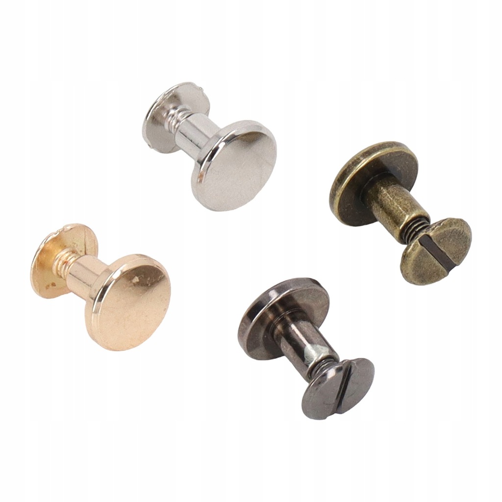 80 szt. Książka śruba wiążąca 9,5x8mm wysoka twardość gładsze IE