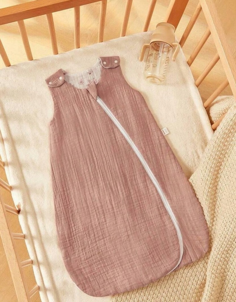 COZY PIXIES RÓŻOWY ŚPIWOREK NIEMOWLĘCY NQ8 NJ4__56-62