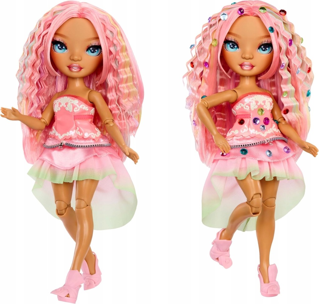 RAINBOW HIGH BE DAZZLING LALKA ADELINE ROSE RÓŻOWA ZABAWKA DLA DZIEWCZYNKI