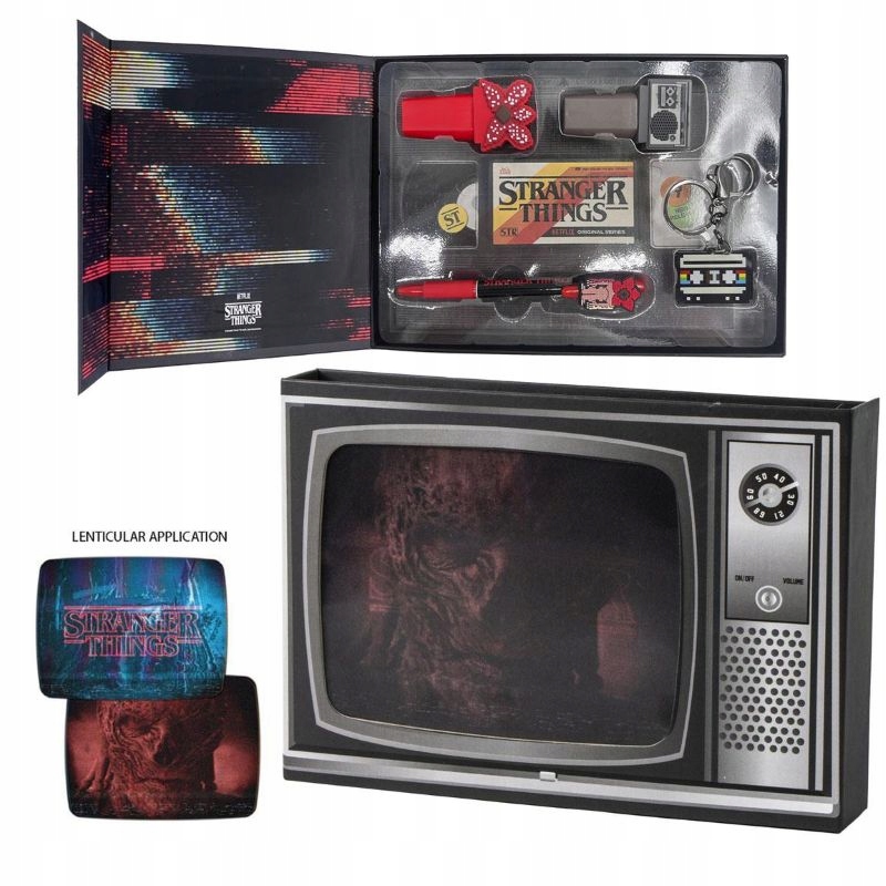 Zestaw prezentowy z efektem 3D Stranger Things