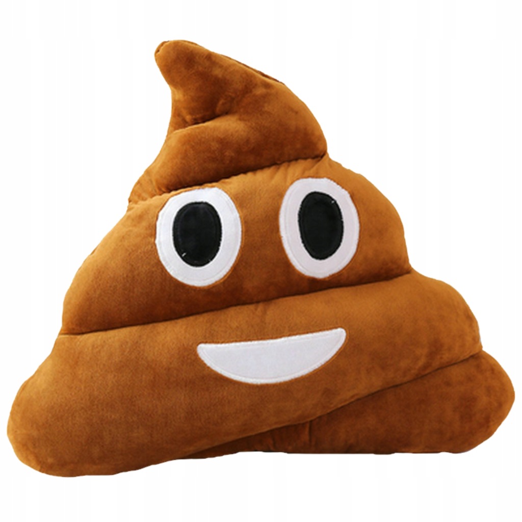 MASKOTKA POU PODUSZKA 50 CM Pluszowa Pluszak Zabawka DUŻA