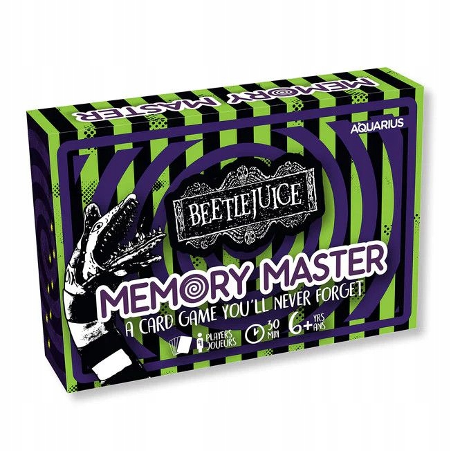 Beetlejuice Card Game Memory Master *English Version*