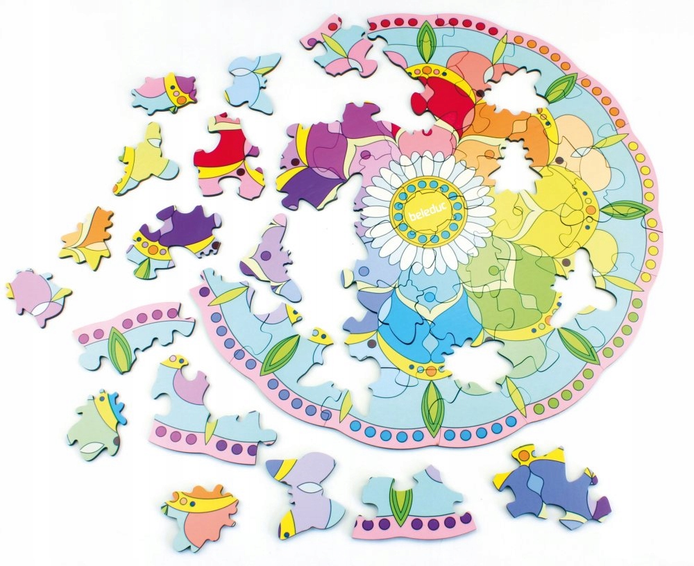 Beleduc Puzzle XXL Owady Edukacyjne Układanka