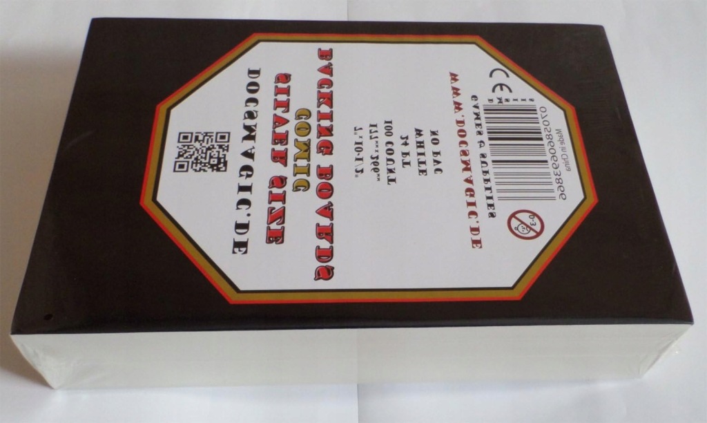 100 SZTUK BACKING BOARDS DO KOMIKSÓW BIAŁE 7X10