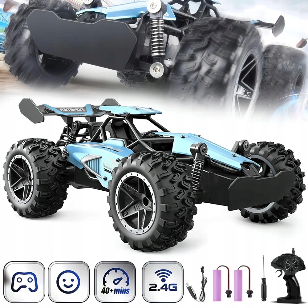DUŻY SAMOCHÓD AUTO ZDALNIE STEROWANY STEROWANE PROFESJONALNY AUTKO RC 2.4G