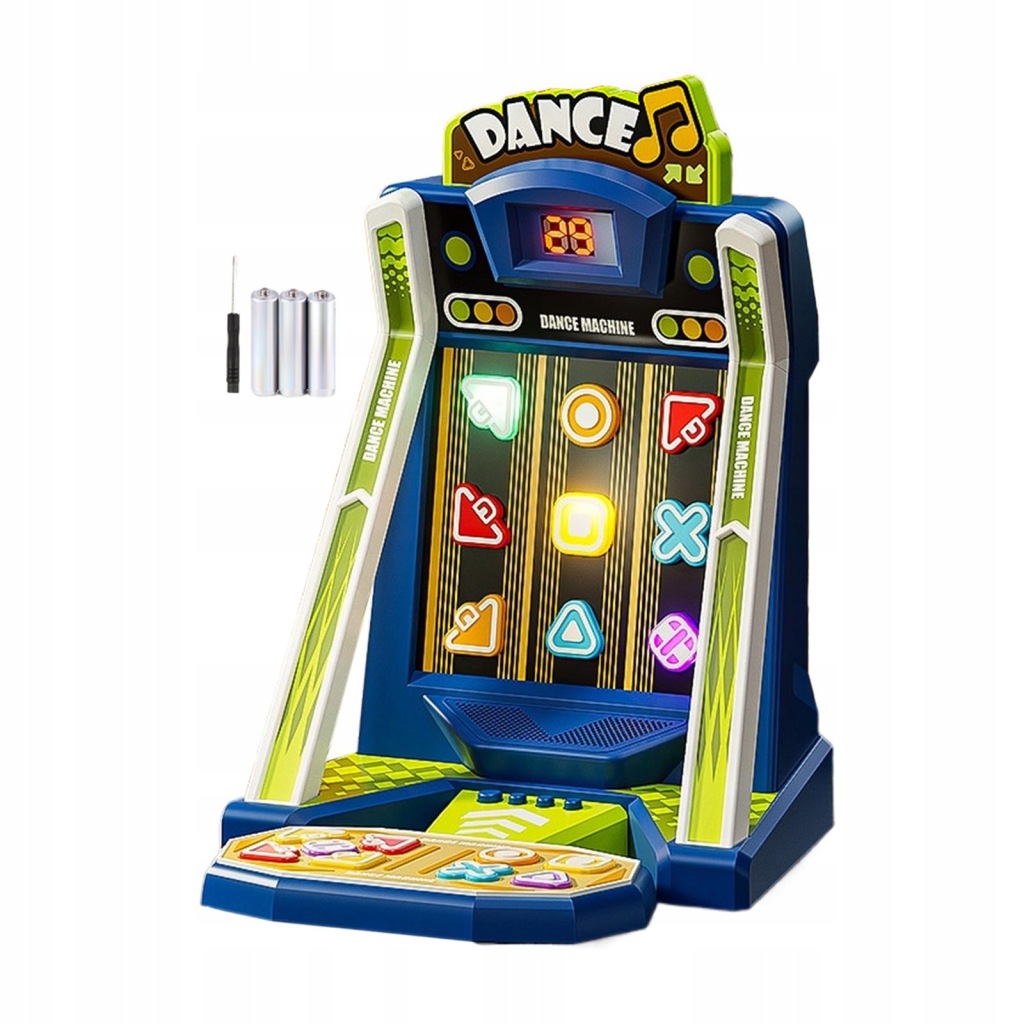 Finger Dancing Konsola do gier Zabawka sensoryczna Wiele trybów gry Zabawka Brain blue