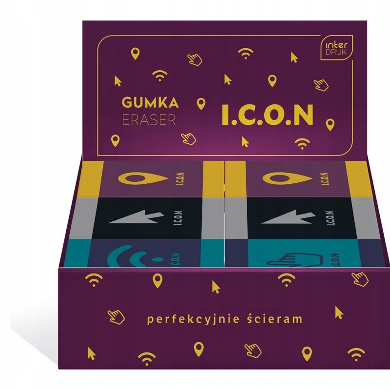 Gumka tradycyjna Interdruk 1 szt.