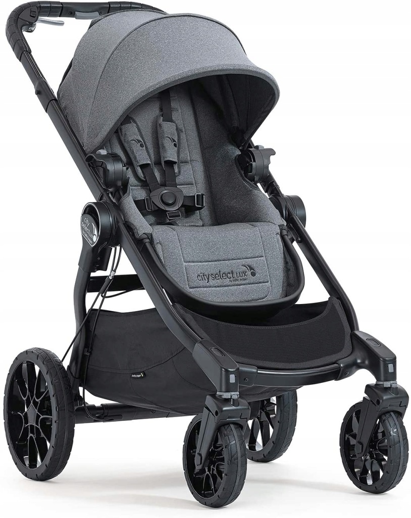Wózek Baby Jogger City Select Lux Ash czarno-szary