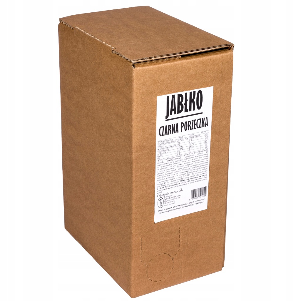 Sok jabłkowo-porzeczkowy Sadvit 5000 ml