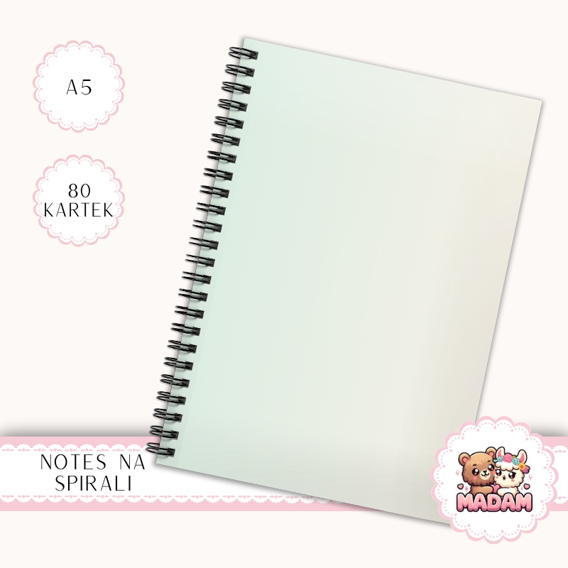 Notes A5 MaDam Creative wielokolorowy