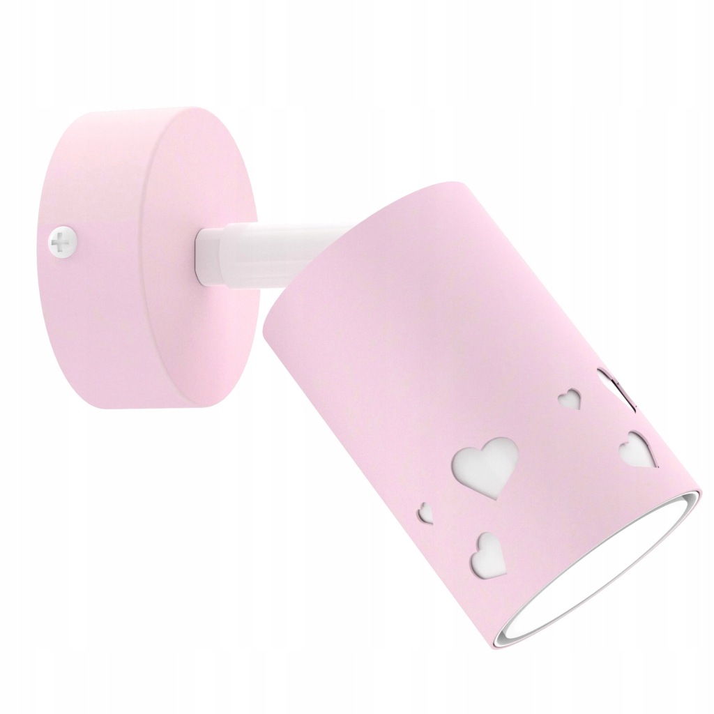 Lampa ścienna Moonlight GU10 różowy