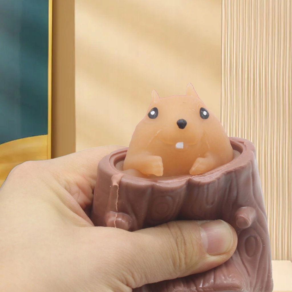 GNIOTEK MYSZ ANTYSTRESOWY SENSORYCZNY SQUISHY