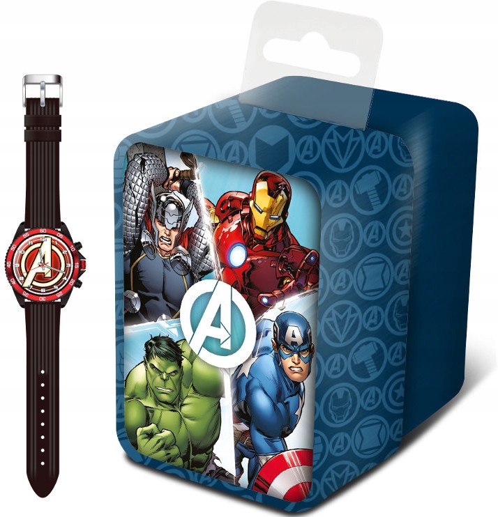 Zegarek dziecięcy analogowy na rękę Avengers 4