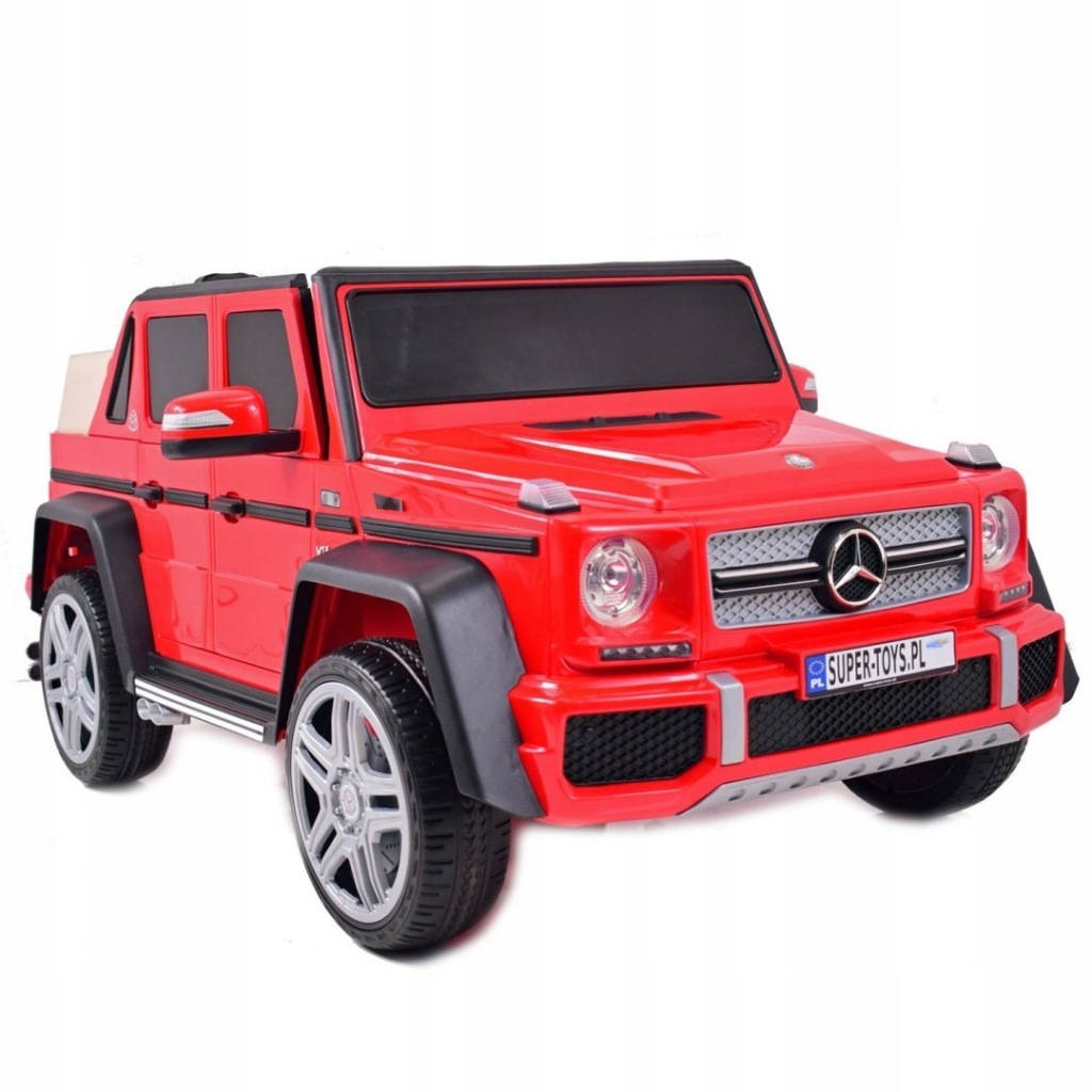 Samochód Super-Toys czerwony