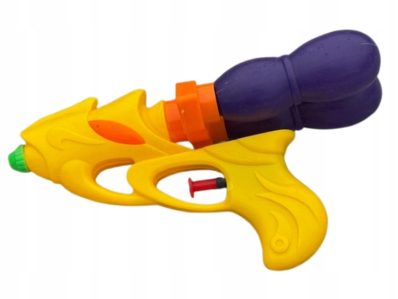 PISTOLET NA WODĘ PSIKAWKA BROŃ WODNA SIKAWKA 19CM