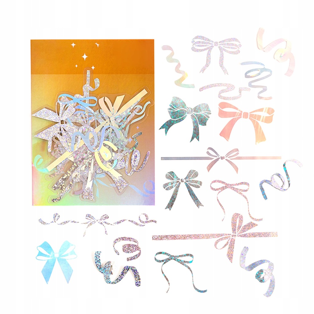 45PCS Bowknot Scrapbook Naklejki Śliczne mocne adhezja Pet Planner RG