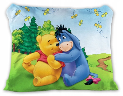 Poszewka na poduszki 70 x 80 cm Disney Kubuś Puchatek i Przyjaciele