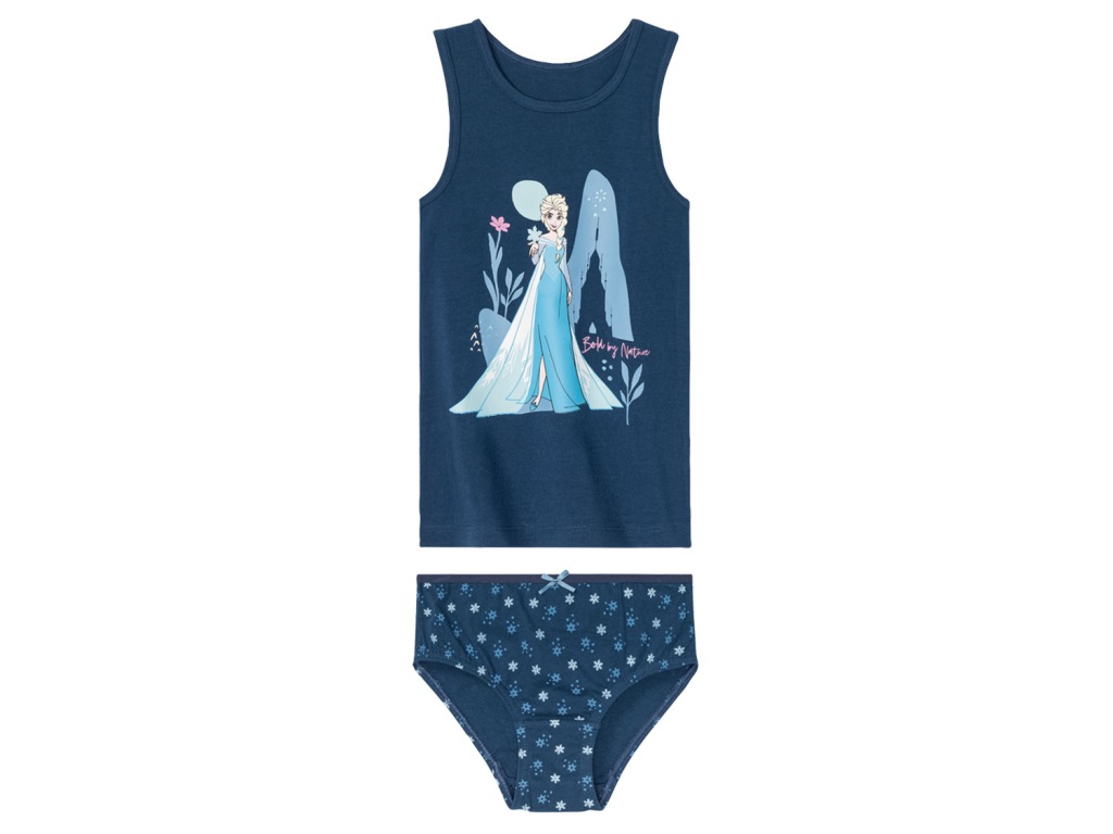 Disney Frozen Kraina Lodu komplet bielizny podkoszulka majtki 98-104 cm