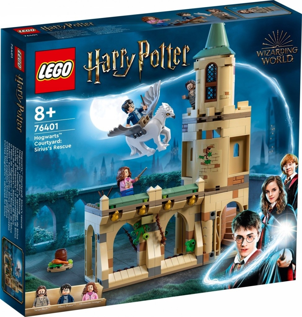 LEGO Harry Potter 76401 Dziedziniec Hogwartu: na ratunek Syriuszowi