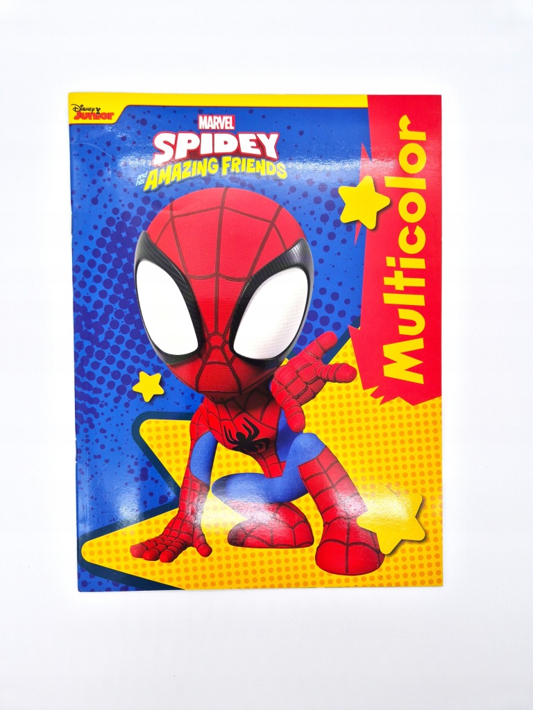 Kolorowanka Spidey i Przyjaciele. 32 strony Multicolor - różowa + GRATIS