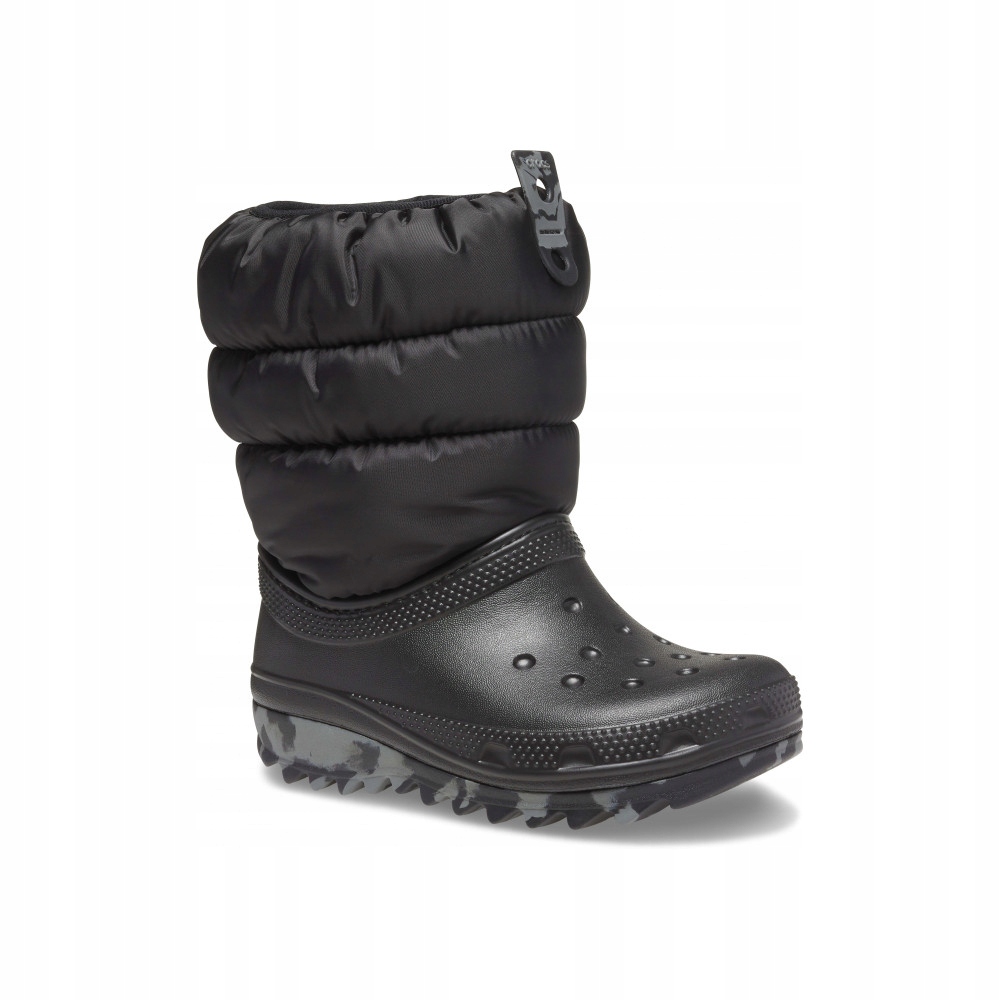 Crocs Śniegowce Dziecięce Buty Zimowe Classic Neo Puff 207683 Boot 23-24