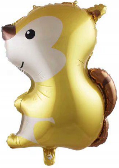 Balon Foliowy WIEWIÓRKA Urodziny Party 48x65cm
