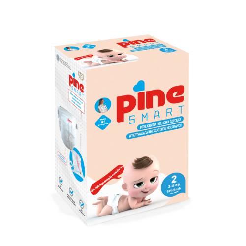 Pine Smart Pieluchy umożliwiające wykrycie infekcji rozm. 2mini 3-6kg 5szt.