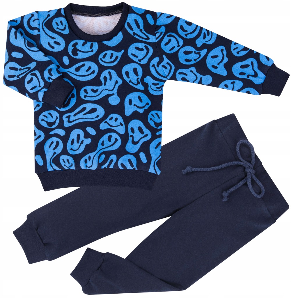 DRES DZIECIĘCY komplet BLUZA SPODNIE DRESOWE 122