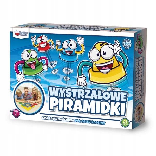 Gra zręcznościowa Gra Wystrzałowe Piramidki 8146 Głowala