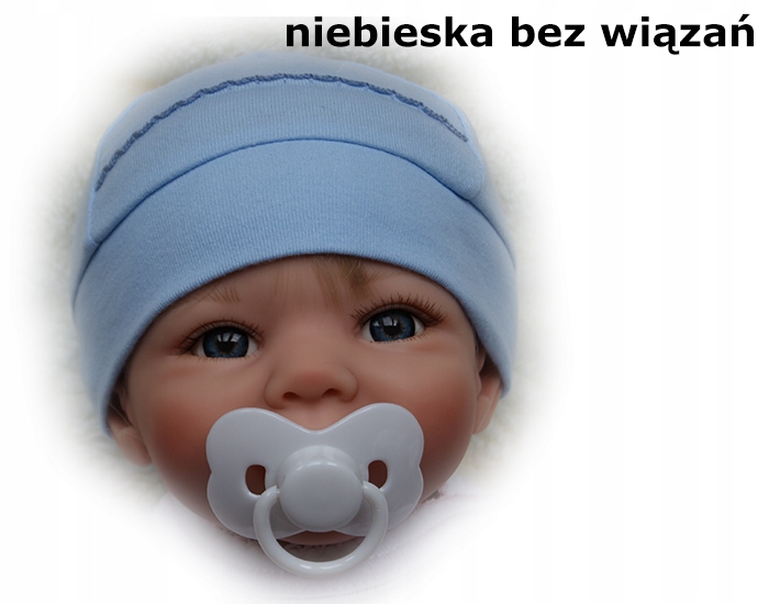CZAPECZKA czapka NIEMOWLĘCA 62 bawełniana wyprawka