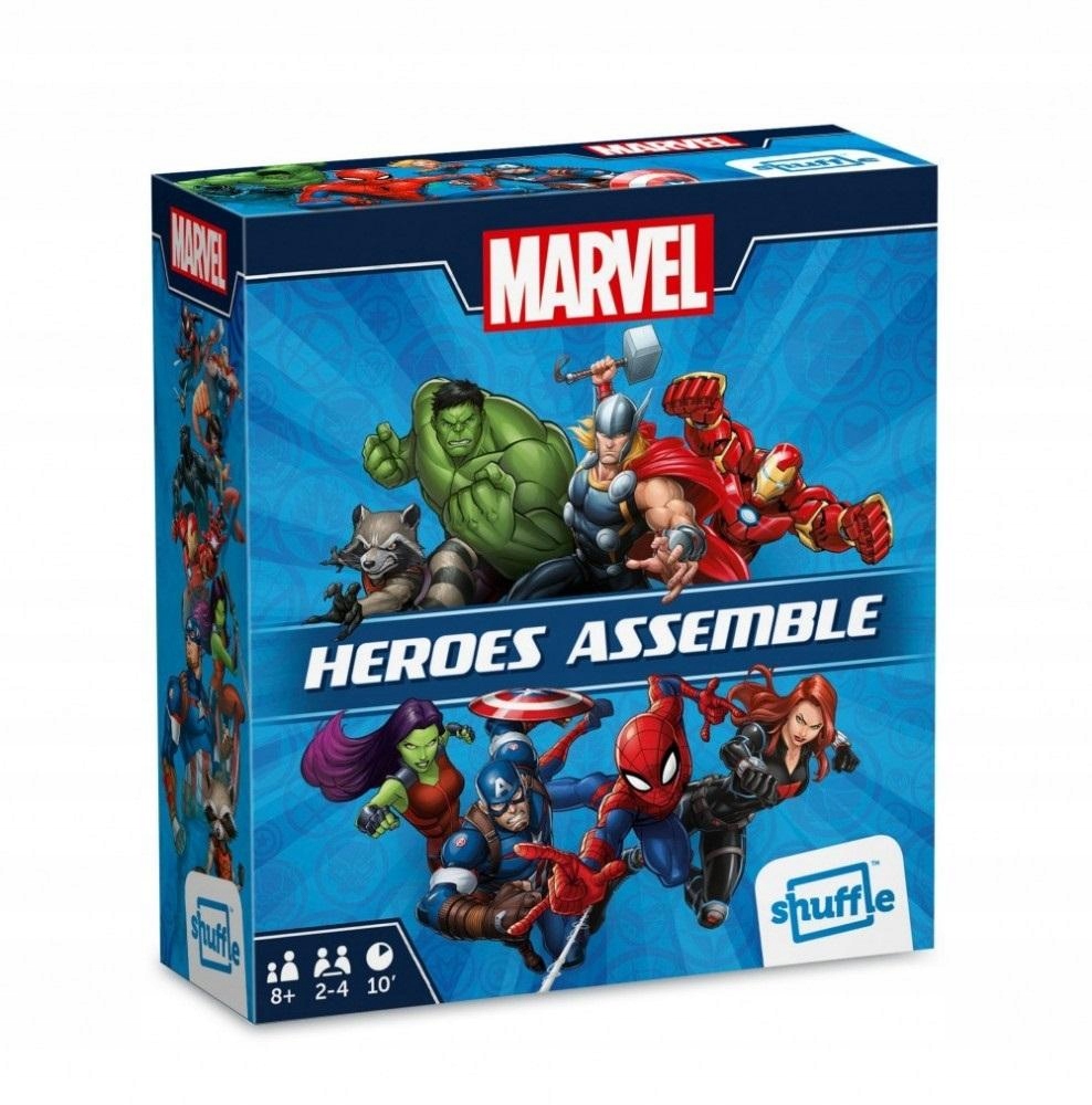 Shuffle Games Marvel CARTAMUNDI Praca zbiorowa