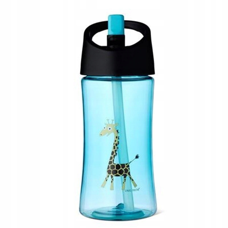 Bidon Carl Oscar transparentny ze słomką 350 ml