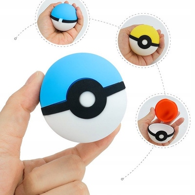 Pokeball 4 szt Bomby balonowe wodne bomby silikonowe wielokrotnego użytku
