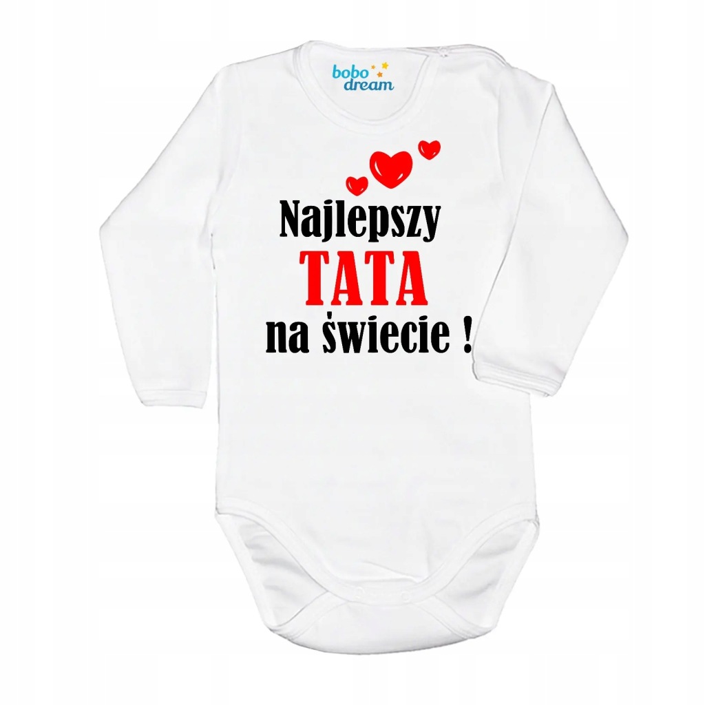 Body niemowlęce najlepsza TATA na świecie 92 18 m +
