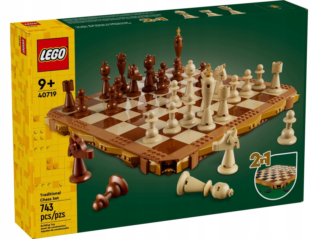 LEGO 40719 - Tradycyjny zestaw szachów