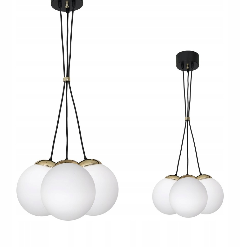 Lampa wisząca Milagro sparta 3 -punkty światła E14