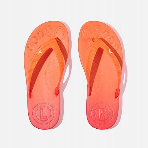 FitFlop klapki dziecięce guma pomarańczowy rozmiar 32