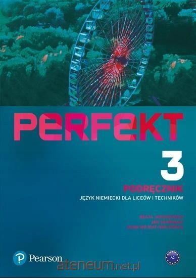 OKŁADKA NA PODRĘCZNIK DO JĘZYKA NIEMIECKIEGO PERFEKT 3 PEARSON