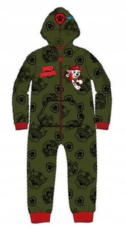 Piżama kombinezon onesie PSI PATROL khaki 104cm