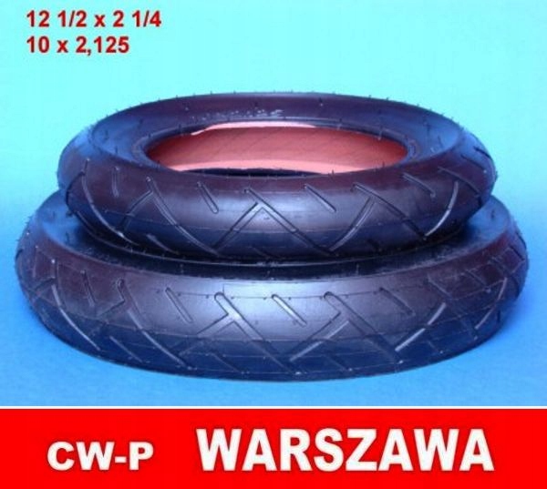Opona 57-203 (12 1/2x2 1/4) GRZYB do wózków dziecięcych, rowerków, hulajnóg