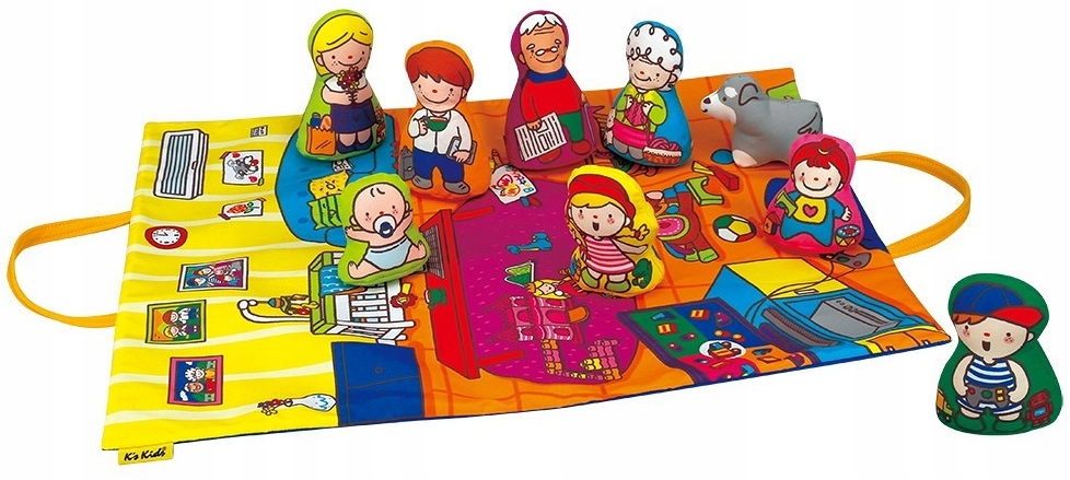 MATA PODRÓŻNA Z ZABAWKAMI RODZINA K'S KIDS
