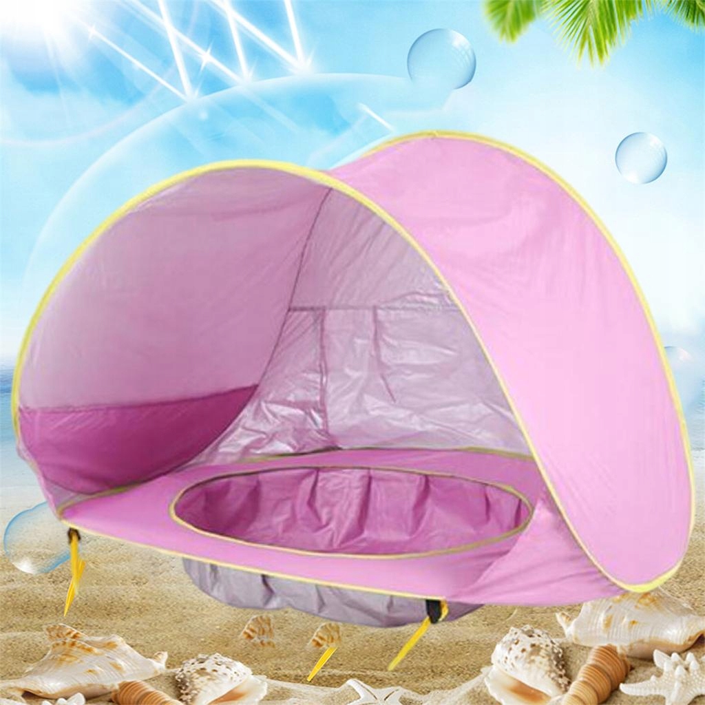 Kids Beach Tent Tent with Pool Breathable Portable
