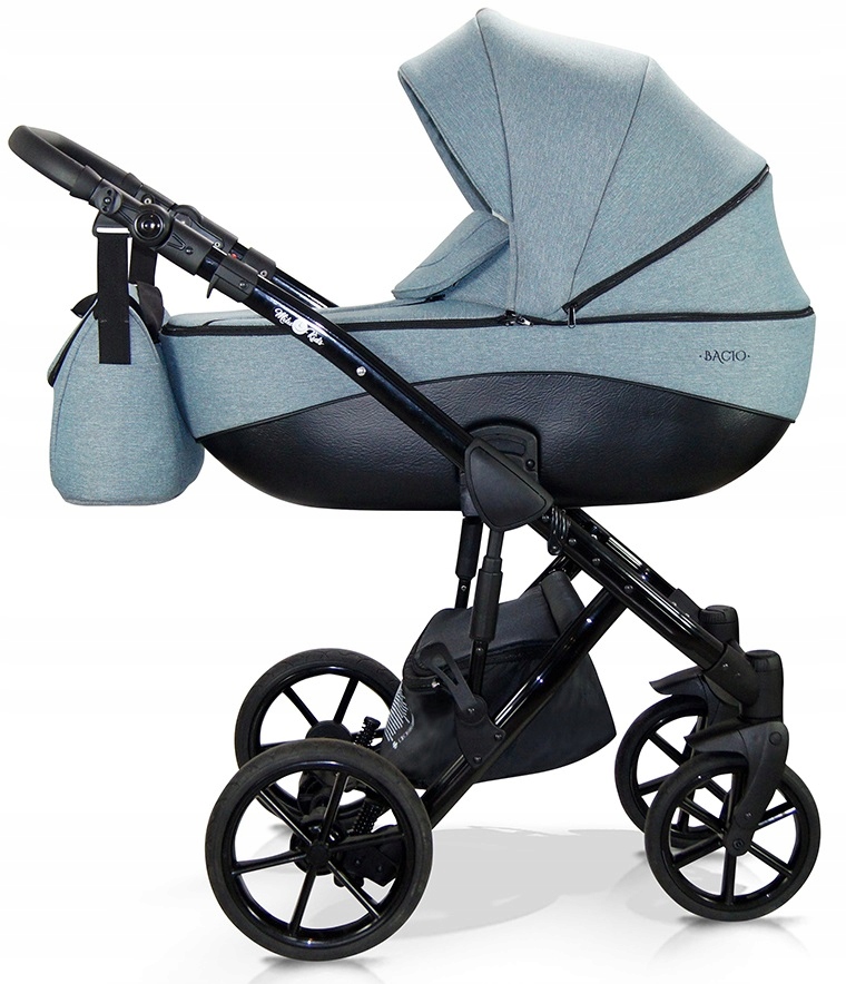 Wózek dziecięcy BACIO 2w1 Milu Kids 42 błękit