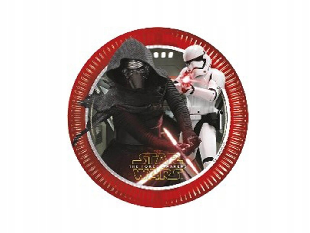 Talerzyki Procos star wars 23 cm 8 szt.