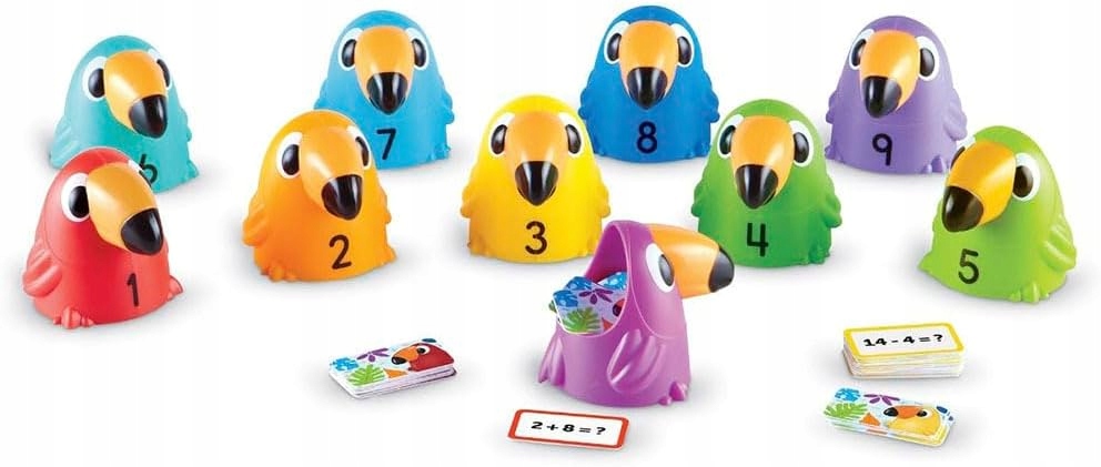 Learning Resources Tukany do 10 Klasyfikacja Zestaw